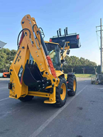 Harga Kompetitif 84C Backhoe Loader Mini Backhoe Loader 4x4 Backhoe Loader Alat Berat Pemindah Tanah