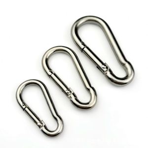 Spring Climbing Carabiner Snap <b>Hook</b> Custom Logo Nickel Material Eco-Friendly for Dog Bag Luggage Pet Collar Outdoor Activities - Product Image 2