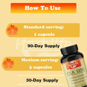 OEM diskon besar-besaran-Dapat dikustomisasi-<span class=keywords><strong>CLA</strong></span> <span class=keywords><strong>1250</strong></span>-conjugasi Linoleic Acid suplemen untuk wanita dan pria, mendukung berat badan yang sehat - Product Image 3