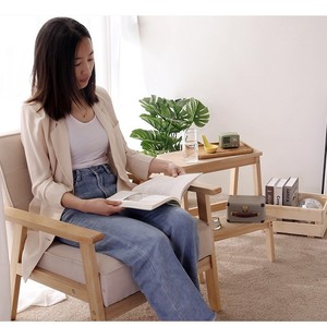 Solid Wood Multi-Functional Footstool Double Layer Small Step Stool Home Shoe Changing <b>Bench</b> Adult Children Elderly Use - Product Image 4