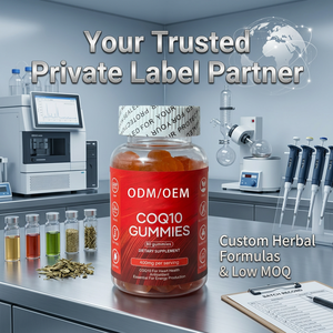 Gomitas de Coenzima Q10 de Marca Privada OEM ODM para el Apoyo a la Salud del Corazón, 100 mg, 60 Unidades por Botella, Suministro al por Mayor de Fábrica de Suplementos - Product Image 5