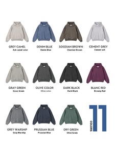 เสื้อฮู้ดวินเทจสำหรับผู้ชายและผู้หญิง 11 สี ลายเกล็ดหิมะ ผ้าฝ้ายแท้ ซักนุ่ม หนังแท้ หนานุ่ม ทรงโอเวอร์ไซส์ ทันสมัย - Product Image 2