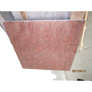 India high quality granite tiles ruby red imperial red granite