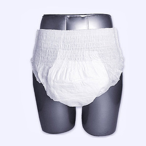 Ropa interior desechable para incontinencia, marca OEM y ODM, pantalones tipo pañal para adultos - Product Image 1