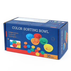Hot New <span class=keywords><strong>Popular</strong></span> Juego de clasificación de colores Juguetes Pasta creativa Juguetes de madera para niños Clasificación de reconocimiento de color Contando CE - Product Image 5