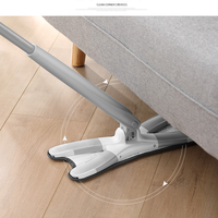Outils de nettoyage ménager tendance, vaporisateur magique, serpillière plate pivotante à 360 degrés, microfibre, serpillière à pulvérisation facile à nettoyer