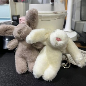 Dễ Thương sang trọng Bunny <span class=keywords><strong>Keychain</strong></span> đồ chơi nhỏ Thú nhồi bông Đồ chơi thỏ <span class=keywords><strong>Keychain</strong></span> Mặt dây chuyền Phụ kiện túi - Product Image 5