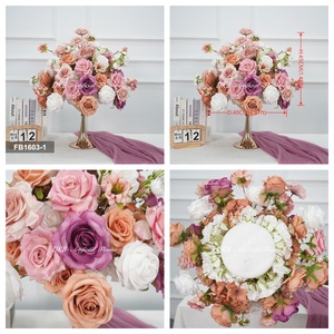 Hot Selling Exquisite Handmade Silk <b>Artificial</b> Flower Balls 40cm for Wedding and Mother's Day Occasions - Product Image 3