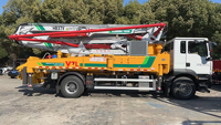 Camion pompe à béton HB37V 37M avec châssis Sinotruk