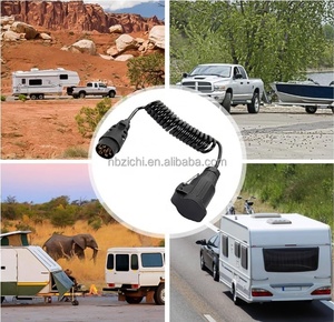 Câble adaptateur de <span class=keywords><strong>remorque</strong></span> EUR 7pin prise de <span class=keywords><strong>remorque</strong></span> à 13pin connexion de prise pour caravanes et camping-cars - Product Image 6