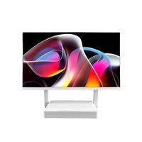 23,8 inch 1k 60Hz IPS LCD-scherm Core i5 3210M All-in-one pc met 4GB DDR3 & 128GB SSD, 6 USB-poorten, Windows 10/11 desktopcomputer