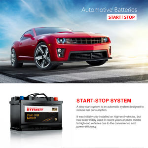 Batería de coche AGM de <span class=keywords><strong>12V</strong></span> y <span class=keywords><strong>92AH</strong></span> para arranque y parada, batería de plomo y ácido con mantenimiento gratuito de 850 CCA para vehículos automotrices, nueva - Product Image 3