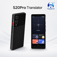 Dispositivo Traductor de Audio Inteligente S20 Pro, 148 Idiomas, DeepSeek ChatGPT, Pantalla de 5 Pulgadas, 27 Idiomas Sin Conexión, Tecnología de Voz Bidireccional
