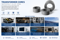 Núcleo de Laminación de Acero al Silicio, Forma EI/UI/Toroidal, para Transformador/Inductor de Motor CRGO