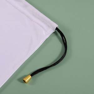 Sacs en satin pour perruques en gros avec logo personnalisé, sacs en soie imprimés avec logo, sacs en satin pour perruques avec cordon de serrage, sacs en soie pour le rangement, sac en satin - Product Image 3