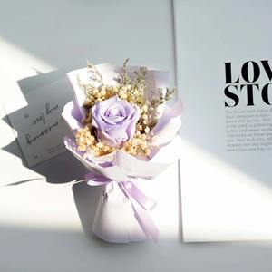 <span class=keywords><strong>Bouquet</strong></span> de <span class=keywords><strong>fleurs</strong></span> <span class=keywords><strong>séchées</strong></span> <span class=keywords><strong>Livraison</strong></span> Prime Conserved Purple Forever Roses <span class=keywords><strong>Bouquet</strong></span> Pour Mariage Anniversaire Noël Saint Valentin Fête des Mères - Product Image 2