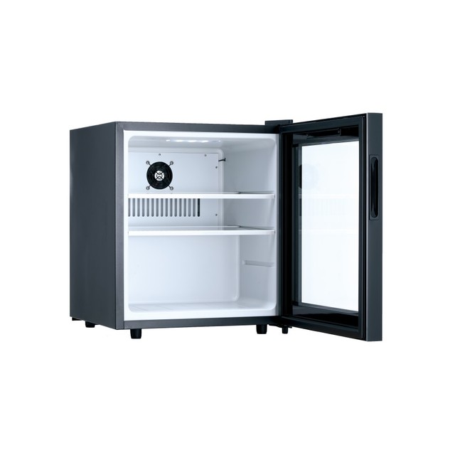 50L Compact Compressor Mini Fridge Custom Energy Drink Chocolate Display Cooler For Commercial Retail Shop