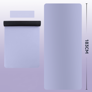 Shengde cá nhân đầy màu sắc sinh thái thân thiện biểu tượng tùy chỉnh thiết kế mới Pilates phòng tập thể dục <span class=keywords><strong>Matt</strong></span> Matte không trượt PU cao su Yoga Mat - Product Image 2