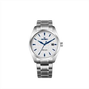 Montres automatiques avec bracelet en acier inoxydable 316L poli haute brillance et cadran gaufré de conception nouvelle. - Product Image 3