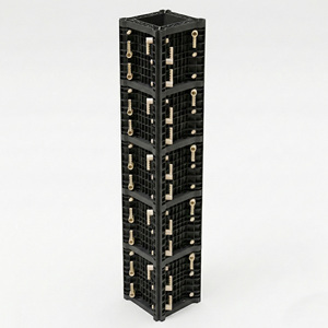 MINGLEI Verstellbare Kunststoff-Schalung für Quadratische Säulen im Modernen Designstil für Villenbau aus ABS-Materialien - Product Image 1