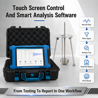 Testeur de module de rebondissement par chute de bille, analyseur portable de rigidité des sous-sols pour l'inspection des fondations en argile et gravier