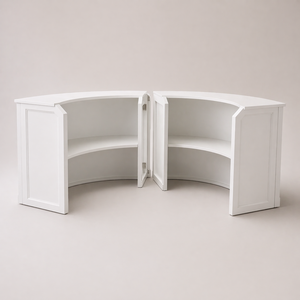 Comptoir <span class=keywords><strong>de</strong></span> bar modulaire pliable et portable pour événements, fêtes, lieux <span class=keywords><strong>de</strong></span> réception et décoration - Product Image 2