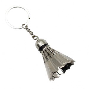 Promotional 3D Metal Custom Logo Mini Cute Badminton Soccer Pingpong Sports Alloy Metal <b>Key</b> <b>Chain</b> for Gift Car <b>Key</b> Ring - Product Image 2