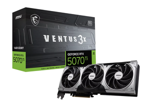 การ์ดจอ GeForce RTX 5070 Ti OC 16G VENTUS 3X พร้อมพัดลมระบายความร้อนหน่วยความจำวิดีโอ สำหรับเล่นเกมและเวิร์กสเตชัน GeForce RTX 507 - Product Image 6