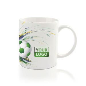 Wholesale 11oz Porcelain White Blank Sublimation Mug Personalized Event Advertising <b>Gift</b> and Promotion Ceramic Coffee Cup - Product Image 5