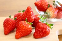 Rijke smaak gekoelde premium grote Amaou aardbeien verse vruchten prijs voor detailhandel