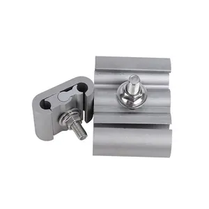 JC Type Wire Clip Made in China Silver Special High Strength Aluminum Alloy Outdoor