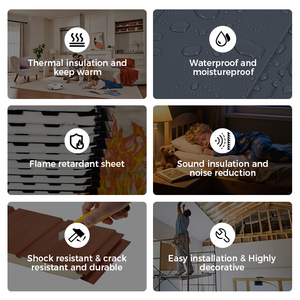 Casa Prefabricada Completa Moderna y Ecológica con <span class=keywords><strong>Panel</strong></span> <span class=keywords><strong>de</strong></span> Pared Metálico Tipo Sándwich <span class=keywords><strong>de</strong></span> Poliuretano con Patrón <span class=keywords><strong>de</strong></span> Ladrillo Bicolor en Venta - Product Image 4