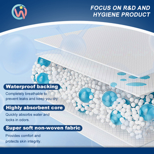 Tarifa gratis Super Absorbente Rendimiento Japonés Adulto Pañal Ultra Grueso Tamaño grande Característica impresa para mujeres - Product Image 4