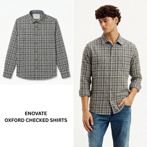 Chemise à carreaux en coton Oxford de qualité supérieure pour homme, coupe ajustée, manches longues, qualité export, fournisseur en gros - Product Image 1