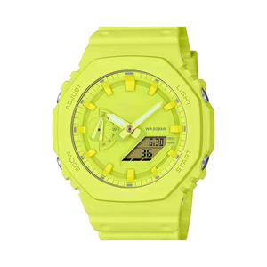 นาฬิกาอนาล็อก-ดิจิตอล <span class=keywords><strong>G</strong></span>-Series รุ่นขายดี GM-2100 ตัวเรือนสแตนเลส หน้าปัดคริสตัลแซฟไฟร์ กันน้ำลึก 50 เมตร ทนต่อแรงกระแทก - Product Image 3