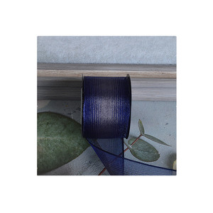 Оригинальный Фабричный атласный двухсторонний материал для волос NG98 Южная Корея градиентный цвет Снежная пряжа букет цветок бант лента оптом - Product Image 5