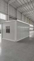 Conteneur préfabriqué en acier léger pour entrée de garage personnalisée, petites maisons, chambre, salle de bain, bureau moderne étanche, centre commercial