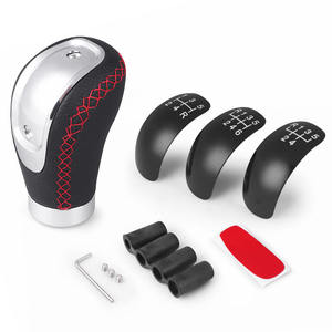 Poignée de changement de vitesse en PU pour modification de voiture en aluminium avec levier de vitesses 5/6 vitesses, changement de vitesse à 3 positions - Product Image 3