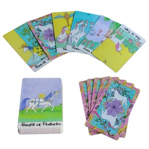 Terrasse <span class=keywords><strong>de</strong></span> tarot personnalisé <span class=keywords><strong>de</strong></span> haute qualité, en argent, vente en gros, impression, oracle lenorama, anges <span class=keywords><strong>de</strong></span> la romance, avec instructions <span class=keywords><strong>de</strong></span> livres - Product Image 3