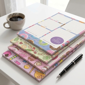 Promozionale del fumetto carino <span class=keywords><strong>ufficio</strong></span> <span class=keywords><strong>e</strong></span> cartolerie custom design stampa quotidiana settimanale di carta diario planner notebook 2026 - Product Image 1