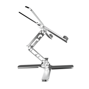 Soporte Ajustable para Portátil con Rotación de 360 Grados, Soporte Plegable de Aluminio para Portátiles y Tabletas de 10 a 17 Pulgadas - Product Image 2