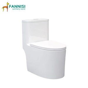 Sanitari Moderni <span class=keywords><strong>WC</strong></span> con Scarico a Sifone, Doppio Flusso, Sedile a Chiusura Lenta, <span class=keywords><strong>per</strong></span> Hotel e Villa - Product Image 1