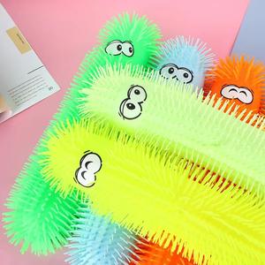 Nouveau jouet créatif <span class=keywords><strong>Caterpillar</strong></span> de dessin animé pour enfants Jouet lumineux anti-stress en silicone et caoutchouc - Product Image 4