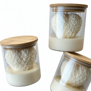 Velas Votivas de Cera de Soja Artesanais Personalizadas com Logo, Aroma DESSERT, Decoração de Luxo para Casa para Ação de Graças e Natal - Product Image 1
