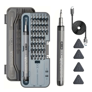 Juego de Destornilladores Profesional 46 en 1, 38 Puntas, Batería de Litio-Ion de Aluminio, 3 Nm de Torque - Product Image 1