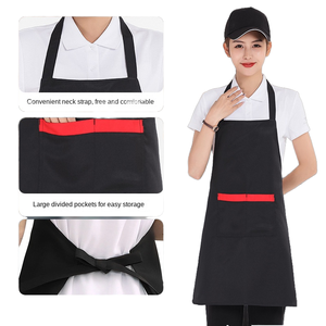 Women's Customized 100% Cotton Sleeveless Bib <b>Apron</b> Wholesale Waterproof Canvas Eco-Friendly Reusable Cooking Accessories - Product Image 1
