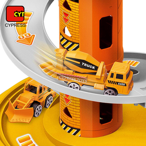 BIS 26 pièces NOUVEAU Jeu de circuit de <span class=keywords><strong>garage</strong></span> urbain d'intérieur avec circuit de slot car et parking, comprenant trois <span class=keywords><strong>petites</strong></span> <span class=keywords><strong>voitures</strong></span> miniatures - Product Image 5