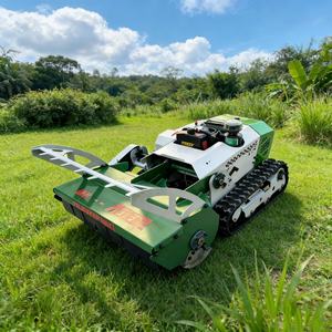 Tondeuse à gazon télécommandée multifonctionnelle sur chenilles, adaptée au paysagisme, au désherbage, à la taille et à la <span class=keywords><strong>tonte</strong></span> - Product Image 5