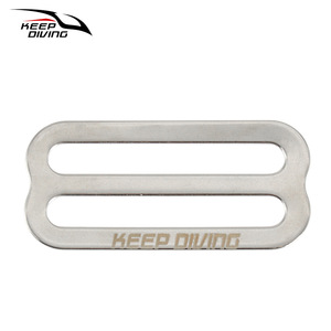 Hebilla de Posicionamiento de Ajuste de Correa Trasera en Forma de 8 de Acero Inoxidable 316 KEEP DIVING, Tecnología BCD, Accesorios de Buceo - Product Image 3