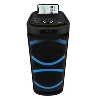 Barre de son privé DJ intérieur luxe double 6.5 pouces haute qualité KTV BT PORTABLE jb PA radio LED danse sport audio PARTY haut-parleur